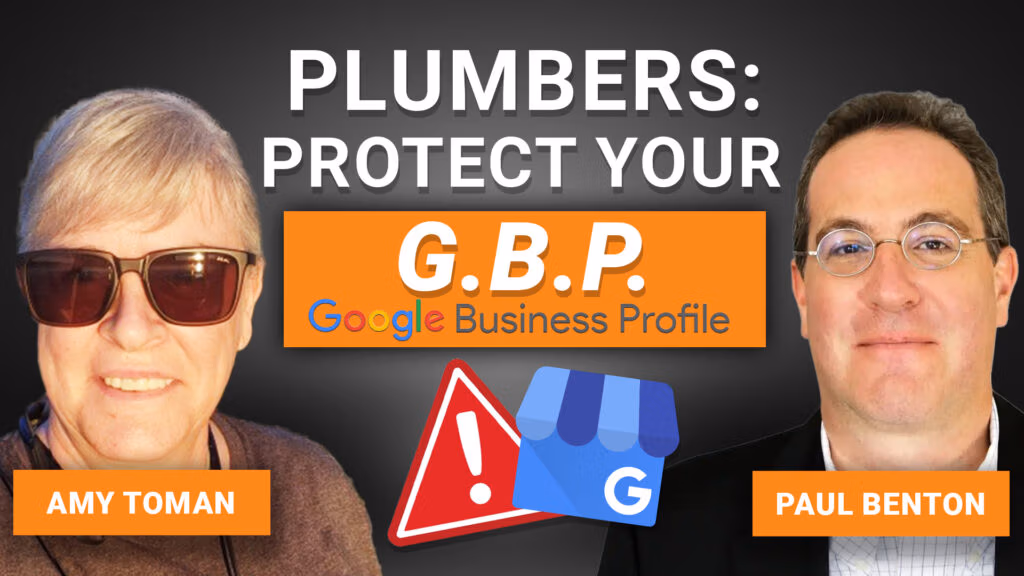 Plumber Marketing Podcast - How Plumbers protect their GBP
