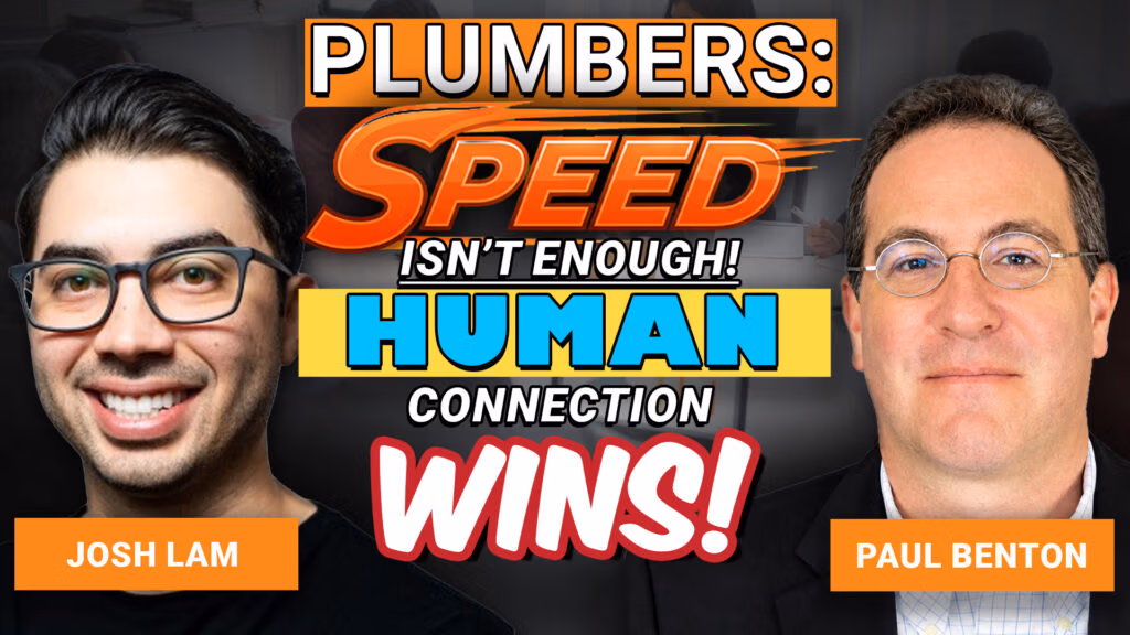 Speed-to-Lead for Plumbers: Why Fast Responses Are Not Enough
